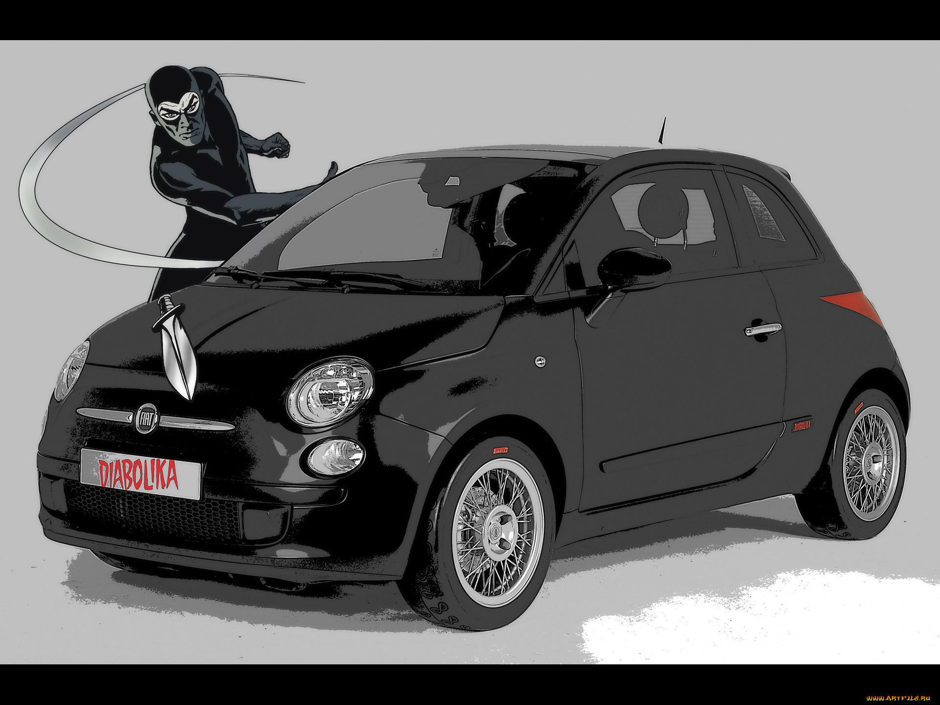 2009, studiotorino, fiat, 500, diabolika, , 